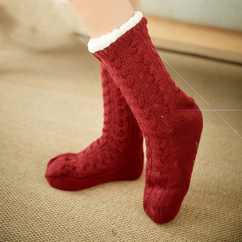 WinterDoc™ Thermal Fleece Socks (Knitted)